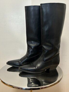 ZARA Cowboy Flat Boots